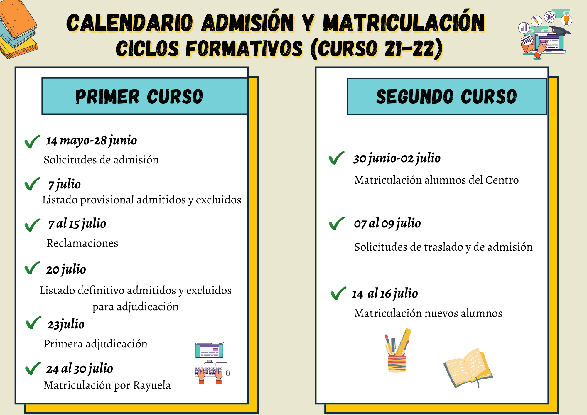 Calendario FP curso21 22 final