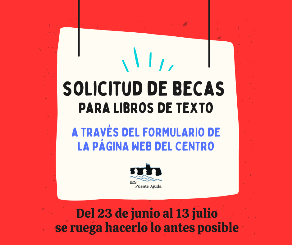 becas libros de texto Post de Facebook Horizontal