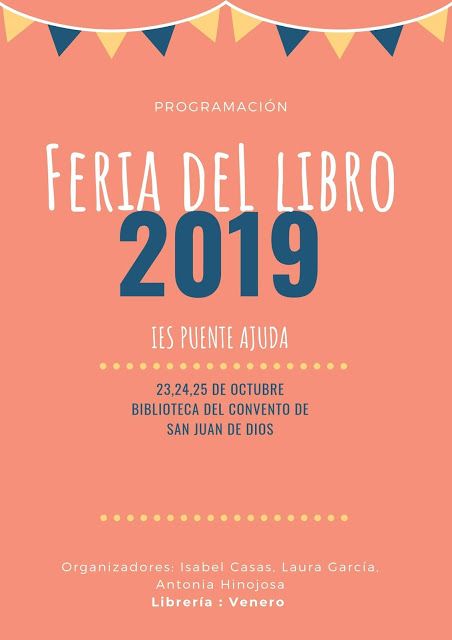 cartel feria del libro